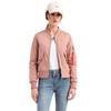 Women's Bomber Jacket, Baseball Jacket, Spring and Autumn Flight Suit, Long-sleeved Cotton Jacket, Women's
