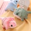 Cartoon Dinosaur Plush Keychain Soft Triceratops Keyring Funny Dinosaur Doll Pendant  Girls