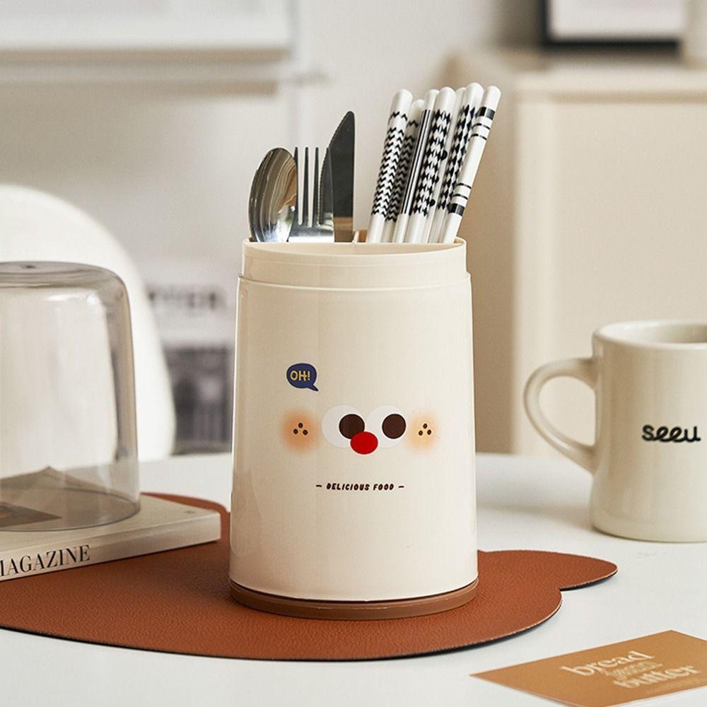 Прозрачный ящик для хранения палочек для еды Съемная клетка для палочек для еды Держатель для кухонных принадлежностей Настольная