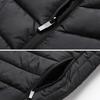 Men Women Winter USB Infrared 21 Heating Areas Vest Jacket Stand Collar Pockets Zipper Placket Windproof Electric Heated Waistcoat Coat
