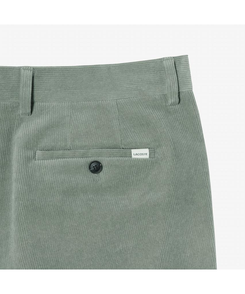 Мужские вельветовые брюки LACOSTE полуширокие Hh432E-54N Bmy