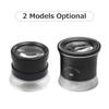 30X Scale Loupe Magnifier with 2 Scaleplates Portable Magnifying Glass Interchangeable Reticle