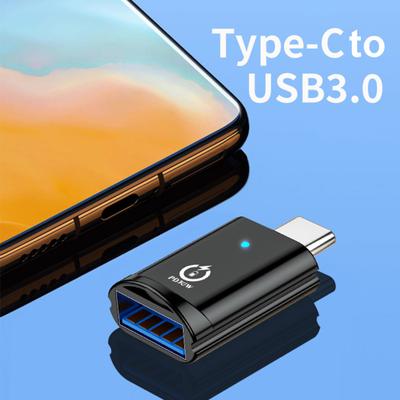 Тип C к адаптеру USB 3 PD с быстрой зарядкой и высокоскоростным разъемом для передачи данных.