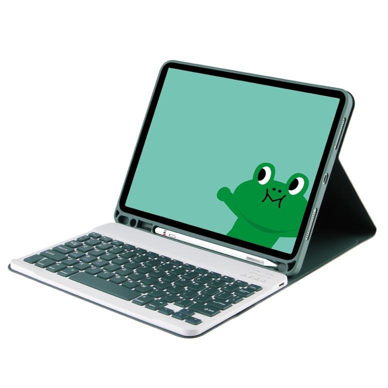 Чехол с беспроводной Bluetooth-клавиатурой для iPad Pro 11 Air4 10,9 дюйма, съемный встроенный пенал, подставка, чехол для клавиатуры Folio