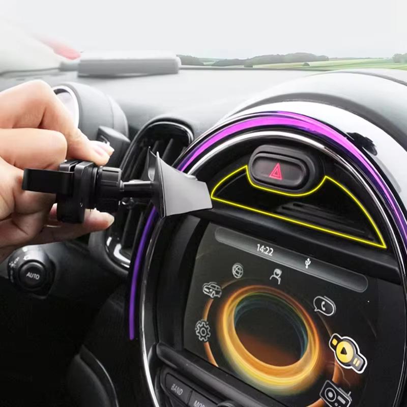 Автомобильный держатель для мобильного телефона для Mini Cooper S JCW One F56 F55 F54 F57 F60 Специальный держатель для мобильного телефона с навигацией для центральной консоли