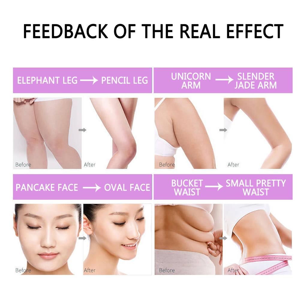 JAYSUING 30ml Slimming Spray Body Fat Burning Tightening Arms Abdomen Tights Hips Legs Thin Spray