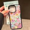 Прозрачный чехол для iPhone 16 12 13 Mini 11 14 15 Pro Max XR 8 Plus с тропическим летним пляжем, ракушкой, гибискусом и фруктами, противоударный