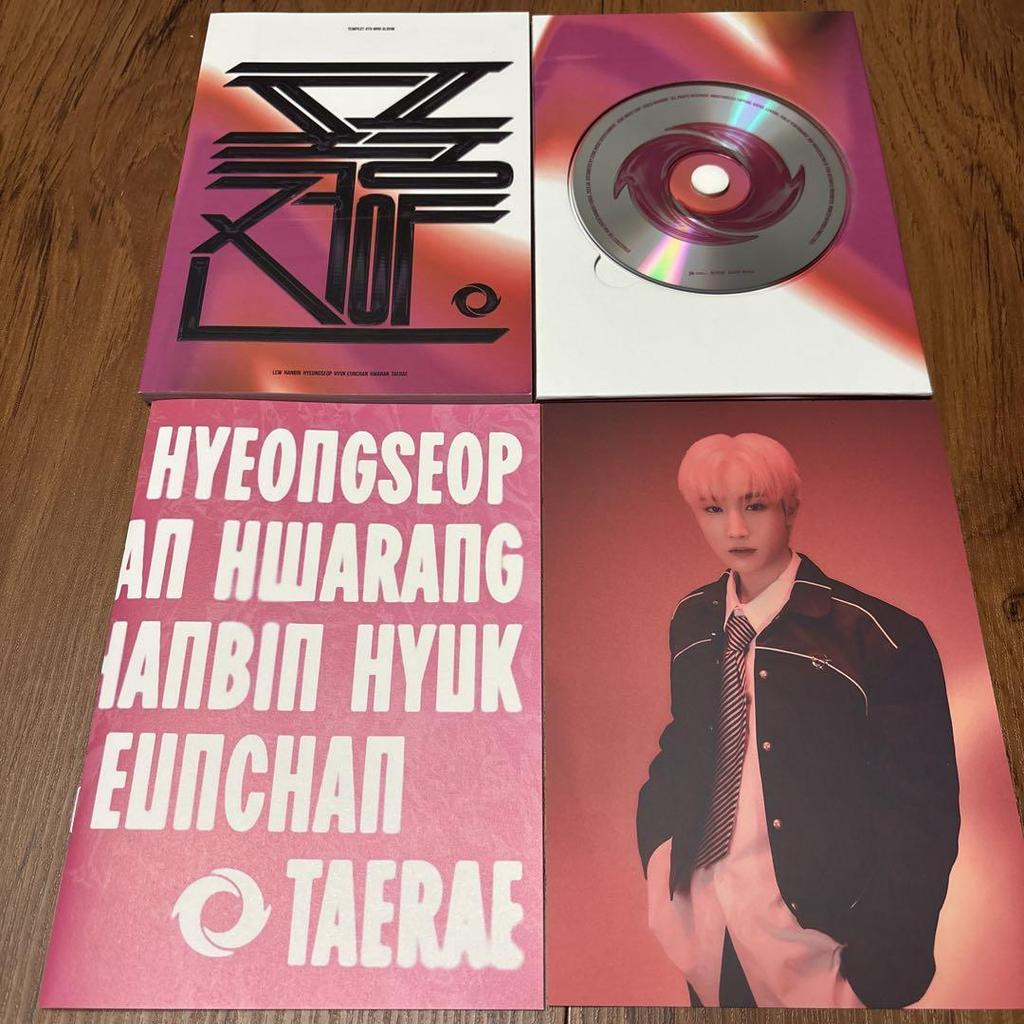[USED] TEMPEST autographed 4th mini album