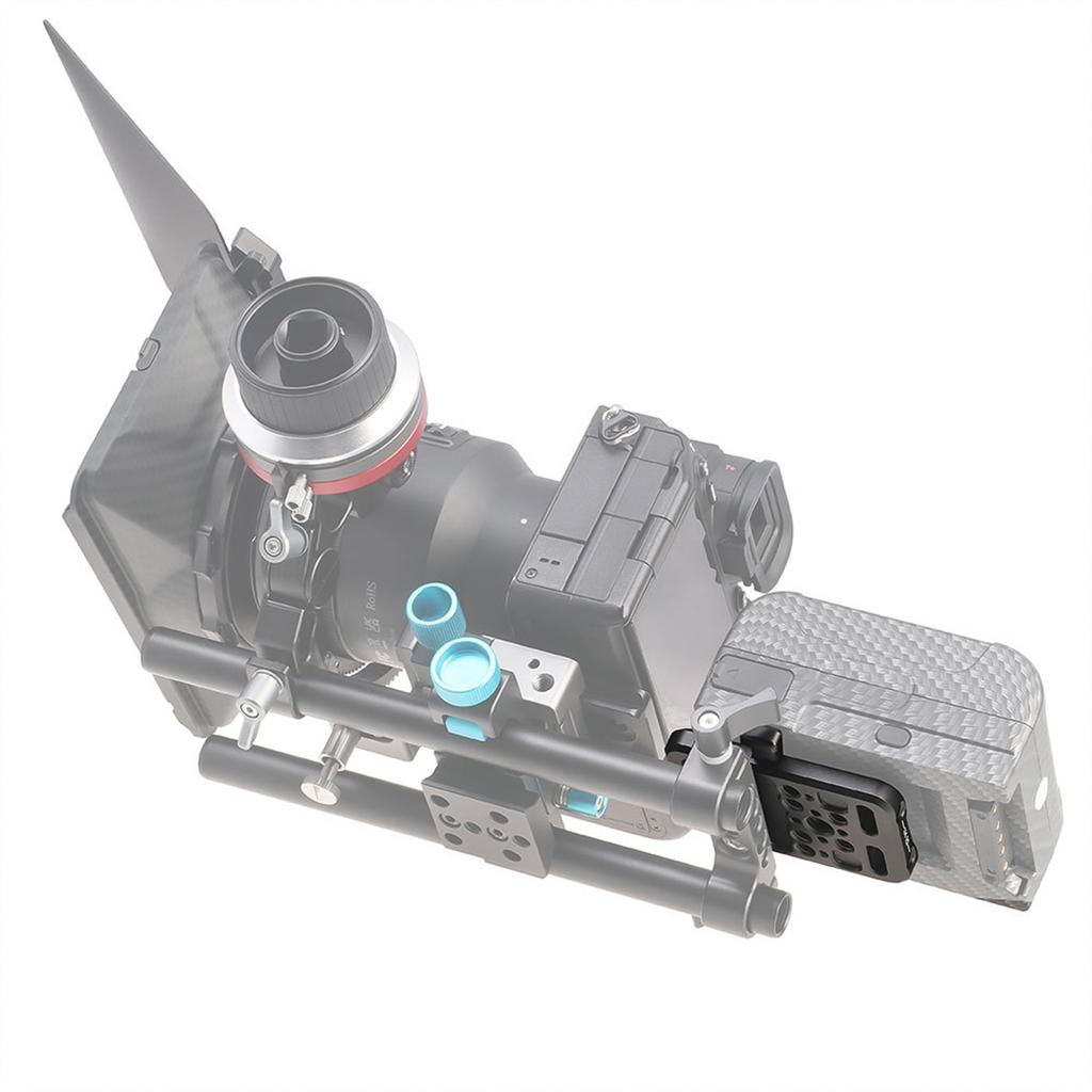 JLwin JL 35 Mini V Lock Battery Adapter Plate V Mount Battery Plate Aluminum Alloy with 1 4 Inch 3 8 Inch Screw Hole