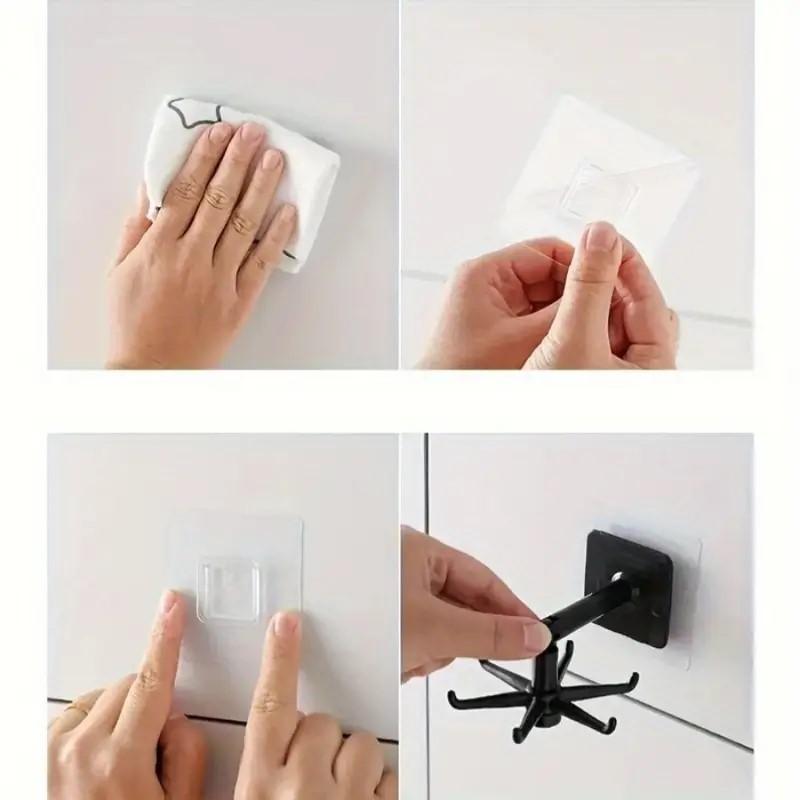 Kitchen Hook Multi-Purpose Hooks 360 Degrees Rotated Rotatable Rack For Organizer and Storage Spoon Hanger Accessories