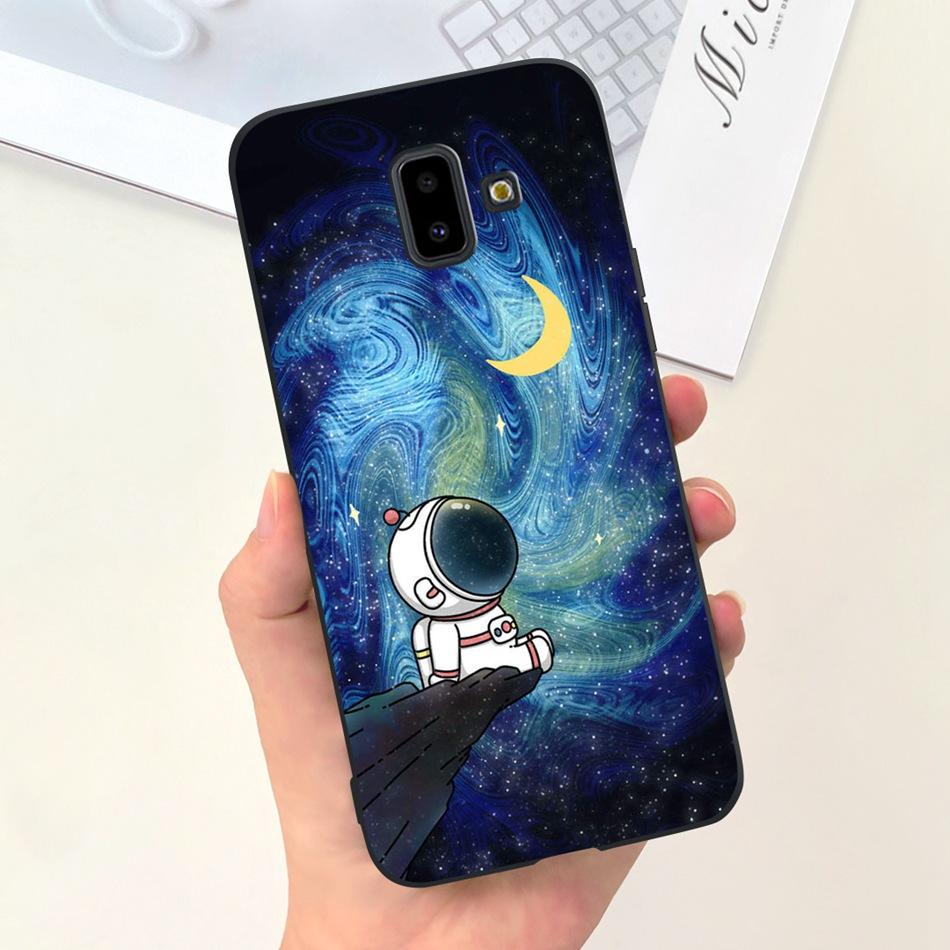 Чехол для Samsung Galaxy J6 Plus 2018 Samsung J6 (2018) J6+ J 6 J6Plus J610F J600G Милый Конфетный Цвет Мягкий Силиконовый Задний Чехол для Телефона
