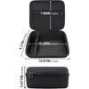 Label Printer Case Compatible with Brother P-Touch PT-D610BT/PT-D610BTVP/PTD600 Business Professional Connected Label Maker(Black Case)