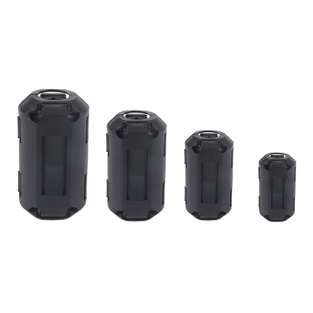 22Pcs Ferrite Core Ring Clamp Kit Noise  Suppressor 3.5mm/5mm/7mm/9mm Cable Connector Clamp RFI EMI Noise Magnetic Filter
