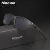 NINESUN Trendy Causal Men/Women Sunglasses Polarize UV400 Rectangle Sunscreen Glasses Ultralight Driving HD Lens Eyewear