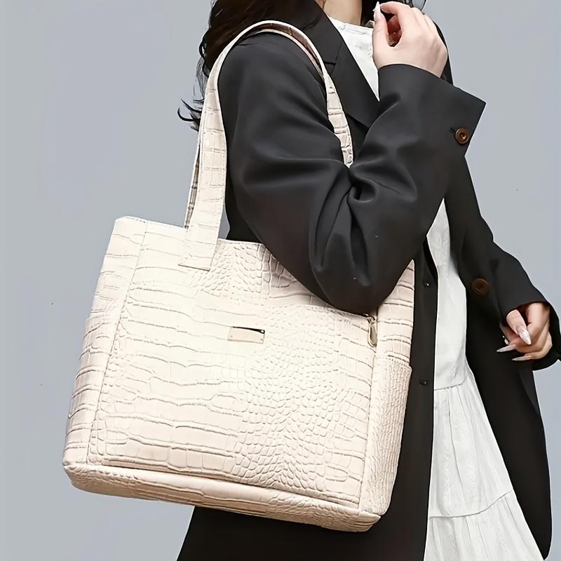 Женская сумка-тоут большой вместимости, сумка через плечо