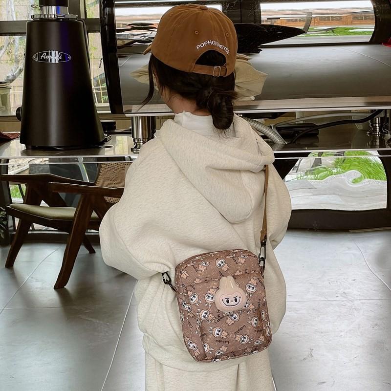 И Милая Красочная Детская Сумка Через Плечо из Дышащего Материала Идеально Подходит для Школьных Дней