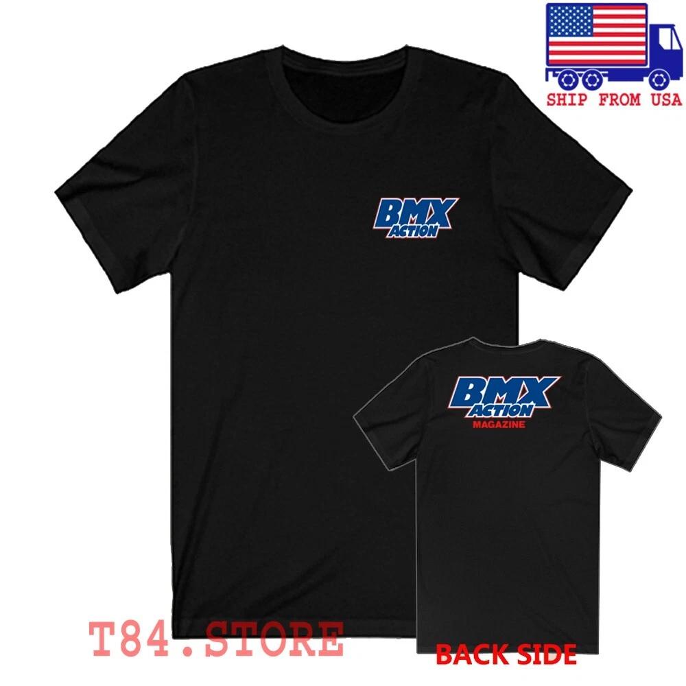 BMX Action Magazine Men's Black Size S-5XL