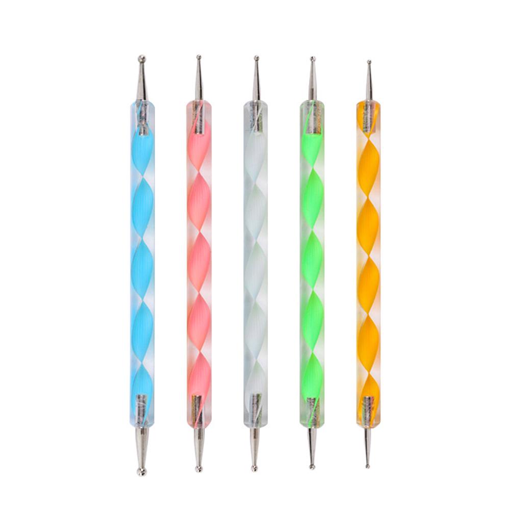 20 Piece Set Mandala Dotting Tools DIY Painting Stencils Ball Stylus Palette Paint Brushes for