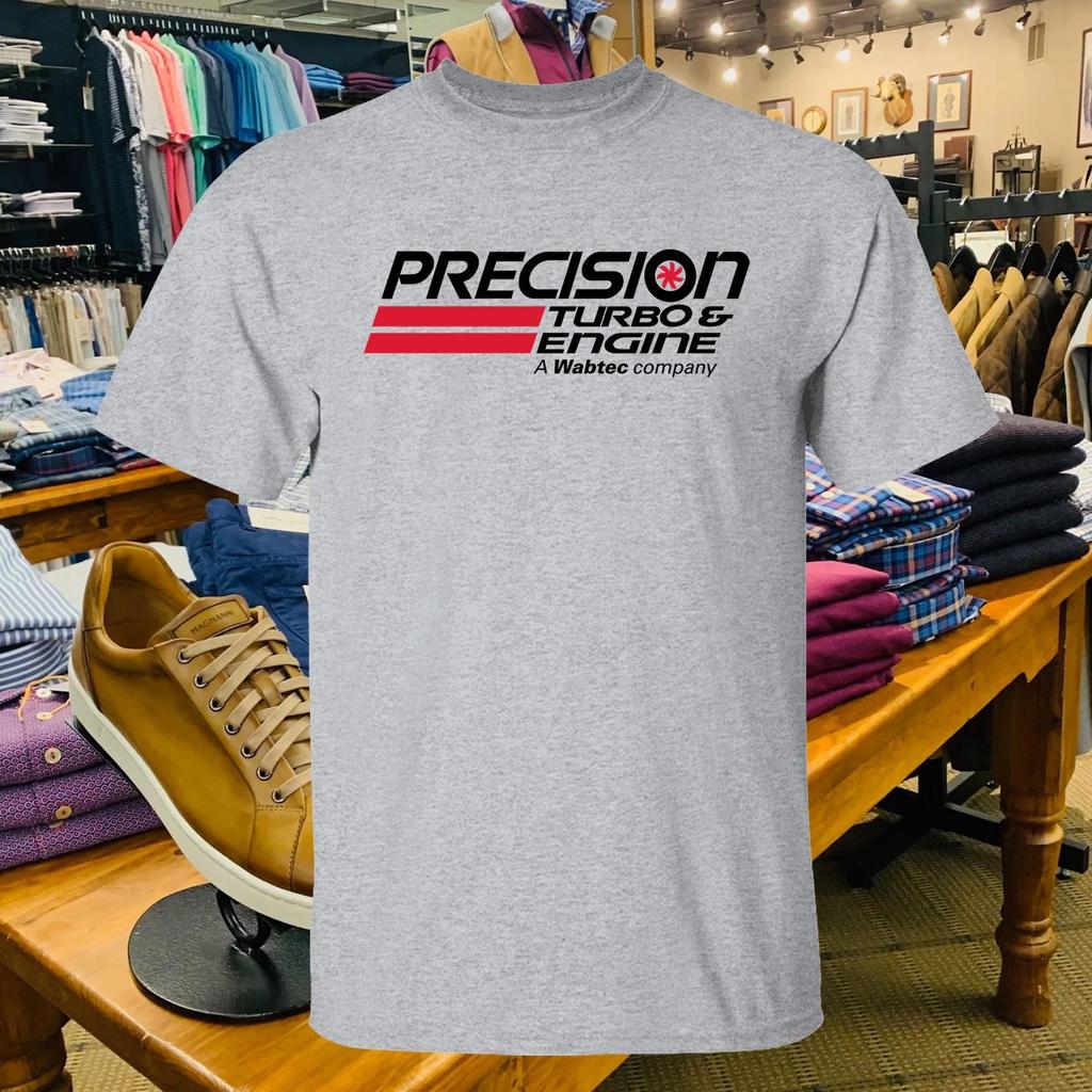 New PRECISION TURBO ENGINE logo funny T-Shirt Size S-5XL
