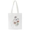2022 Ea Ulzzang Abstract Bouquet Female Shopping Canvas Tote Casual Large-capacity Women Bag Harajuku Ins Chic Shoulder Bags