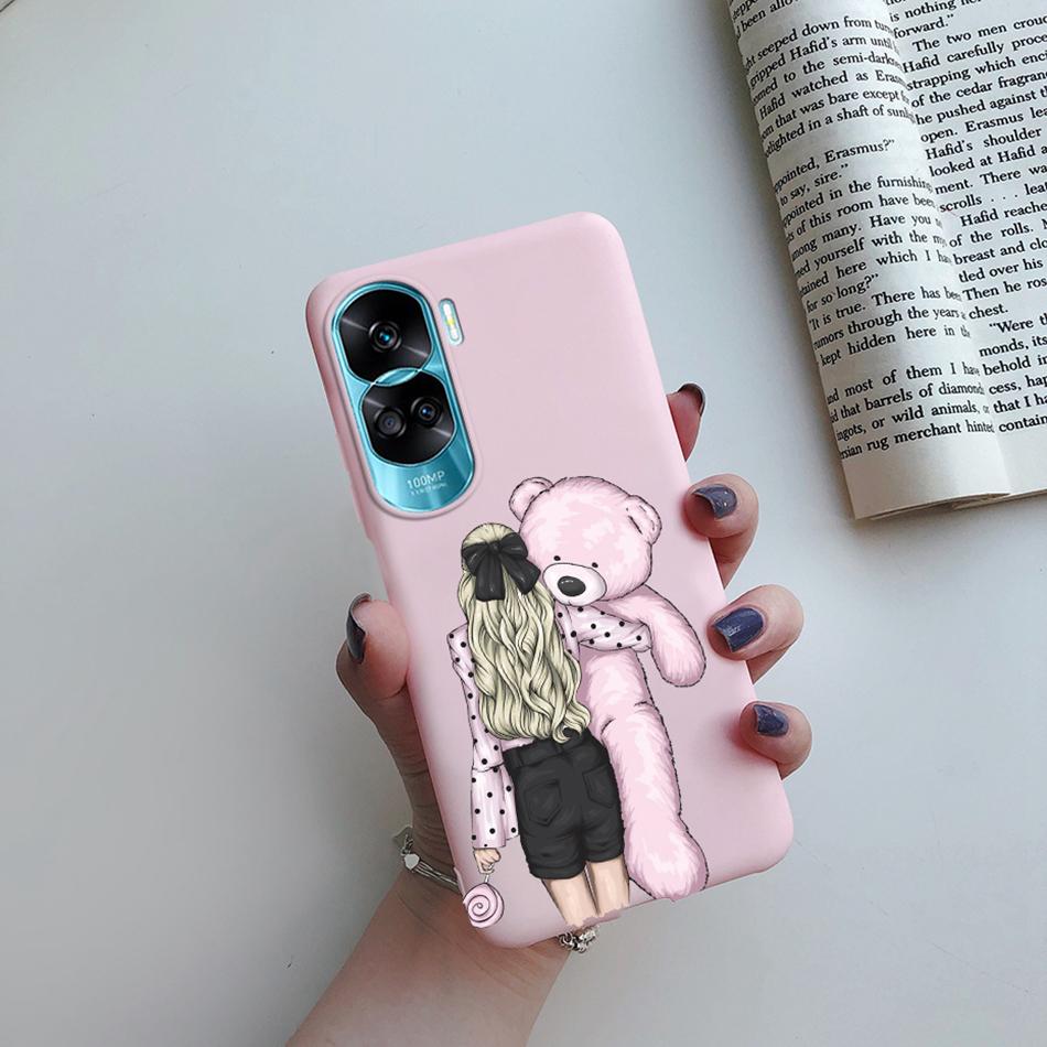 For Huawei Honor 90 Lite Case Honor90 Lite Soft Silicon Super Mom Baby Fashion Girls Back Cover for Honor 90 Lite 5G 6.7" Fundas