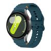 Оригинальный силиконовый ремешок для Samsung Galaxy Watch 7 6 4 5 pro FE 44мм 40мм correa Браслет Galaxy Watch4 6 Classic 43мм 47мм Strap