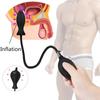 Inflatable Anal Plug Silicone Huge Anal Expander Butt Plug Dilator G Spot Stimulator Prostate Massager Expansion Sex Toys