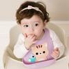 Силиконовый нагрудник Baby-chan, котик, 1 шт., 1 шт.