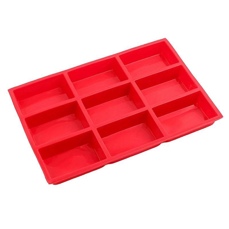 Mini Loaf Pan Bread Baking Tray Cheese Cake Silicone Mold Rectangle Diy Soap Pastry Mould Kitchen Accessories