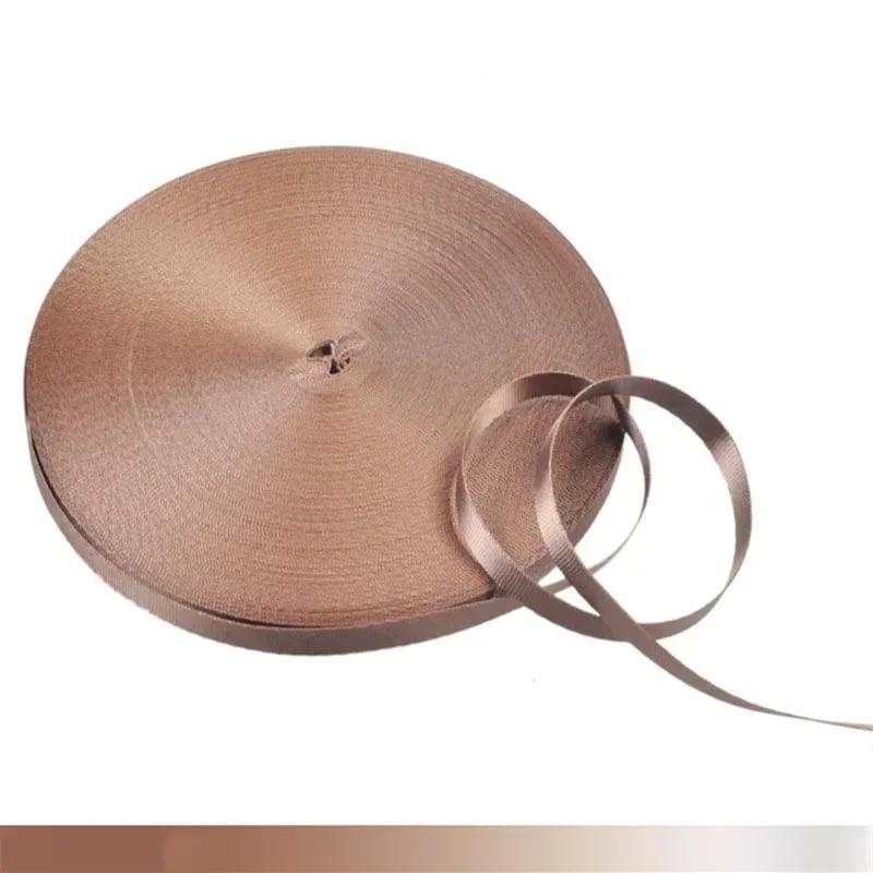 Meetee 45 метров 10 мм Нейлоновая Стропа Лента Ременные Ленты Декоративная Лента Ленточки Шнурки Косая Бейка Аксессуары для Рукоделия и Шитья