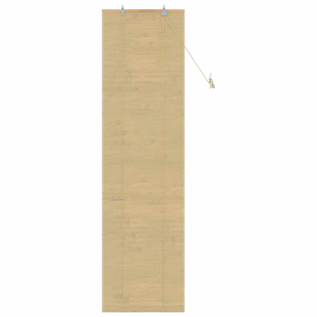 Natural Bamboo Roller Blind 40 x 220 cm