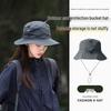 Packable Sun Protection Waterproof Fisherman Hat for Women & Men - Lightweight Summer Beach & Hiking Hat