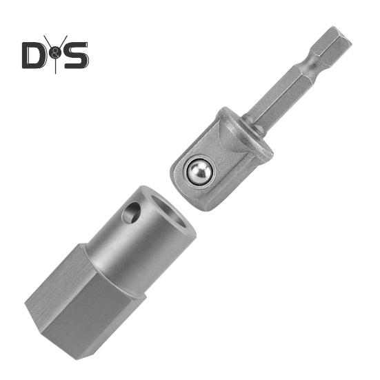 Адаптер для аккумуляторной дрели Trailer Jack, высокая твердость, универсальная совместимость, адаптер для электрической дрели, сменный адаптер для ручки Trailer Jack