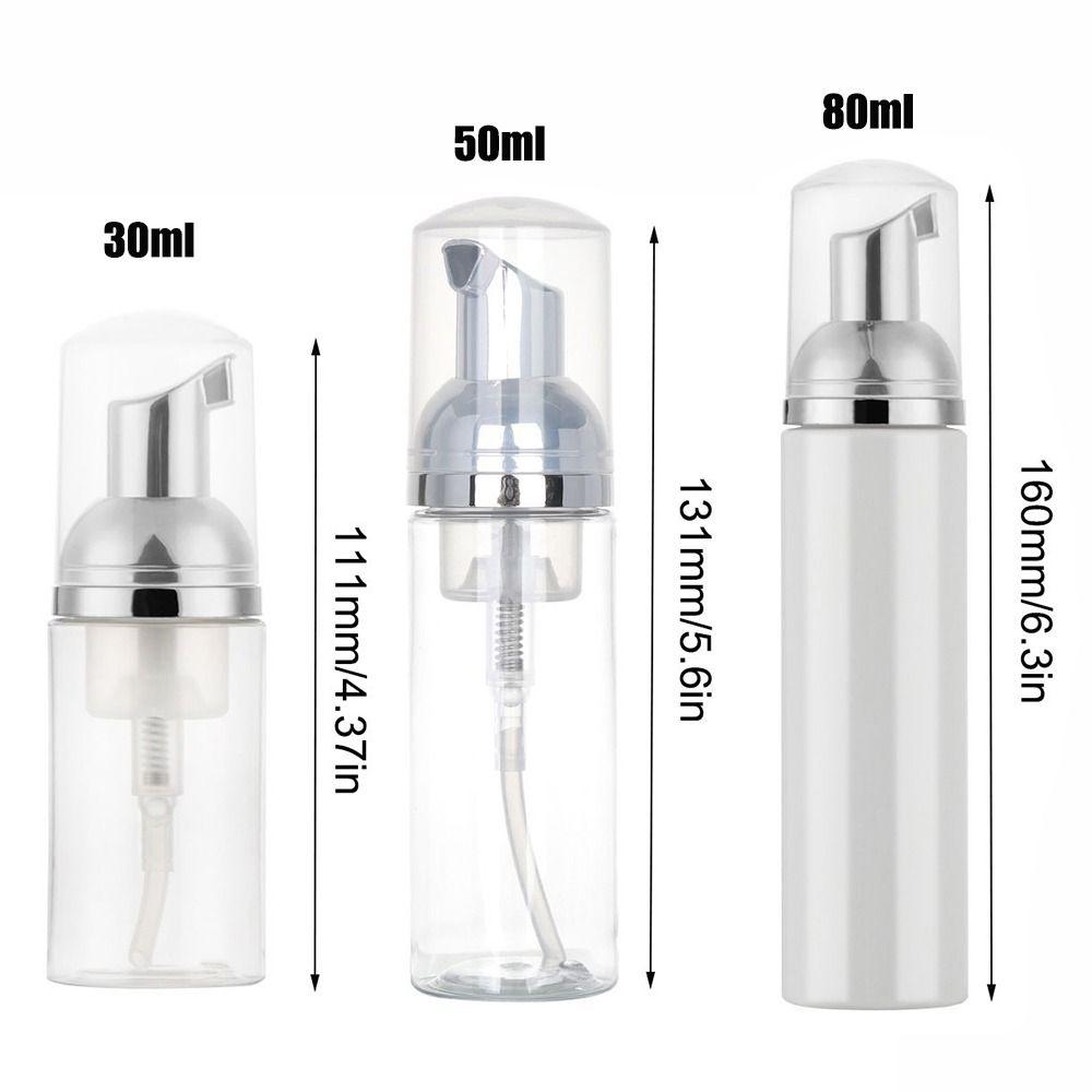 Bath Supplies Hand Sanitizer Shampoo Shower Gel Liquid Pump Container Soap Dispenser Foaming Bottle