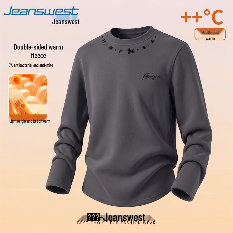Мужская футболка с длинным рукавом и флисовой подкладкой Jeanswest