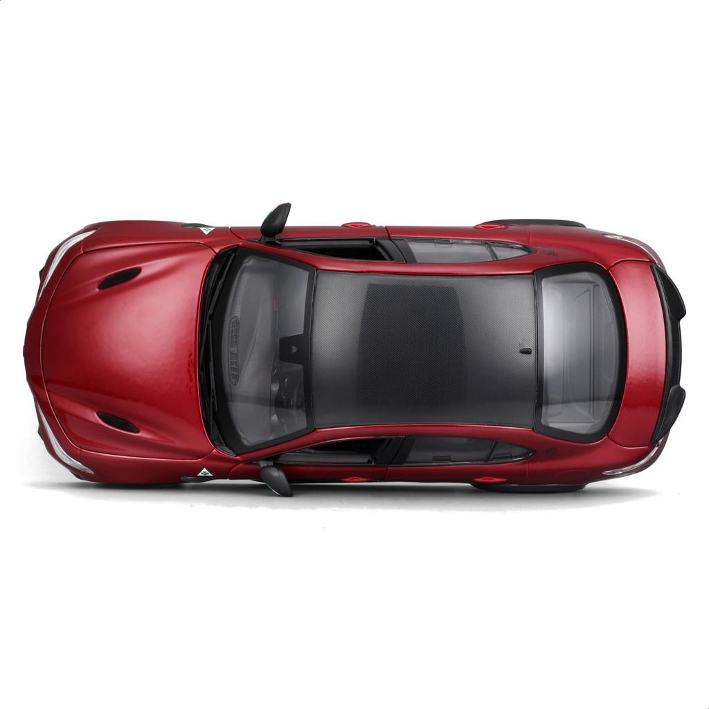 Bburago 1/18 Alfa Romeo Giulia GTAm 2020 Красный / Литая модель автомобиля Готовая к демонстрации 18-11049 RD