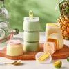 Силиконовая форма для кубиков льда с индивидуальной крышкой, легко заполнять и вынимать, форма для эскимо, большая емкость, пищевой силикон, форма для ледяных шариков, лето
