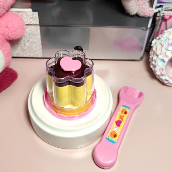 Игрушка для кормления симулятором пудинга с выдвижной ложкой, игрушка для ролевых игр, плюшевая игрушка, кукла-младенец, интерактивная игрушка для кормления, наполнители для пасхальной корзины