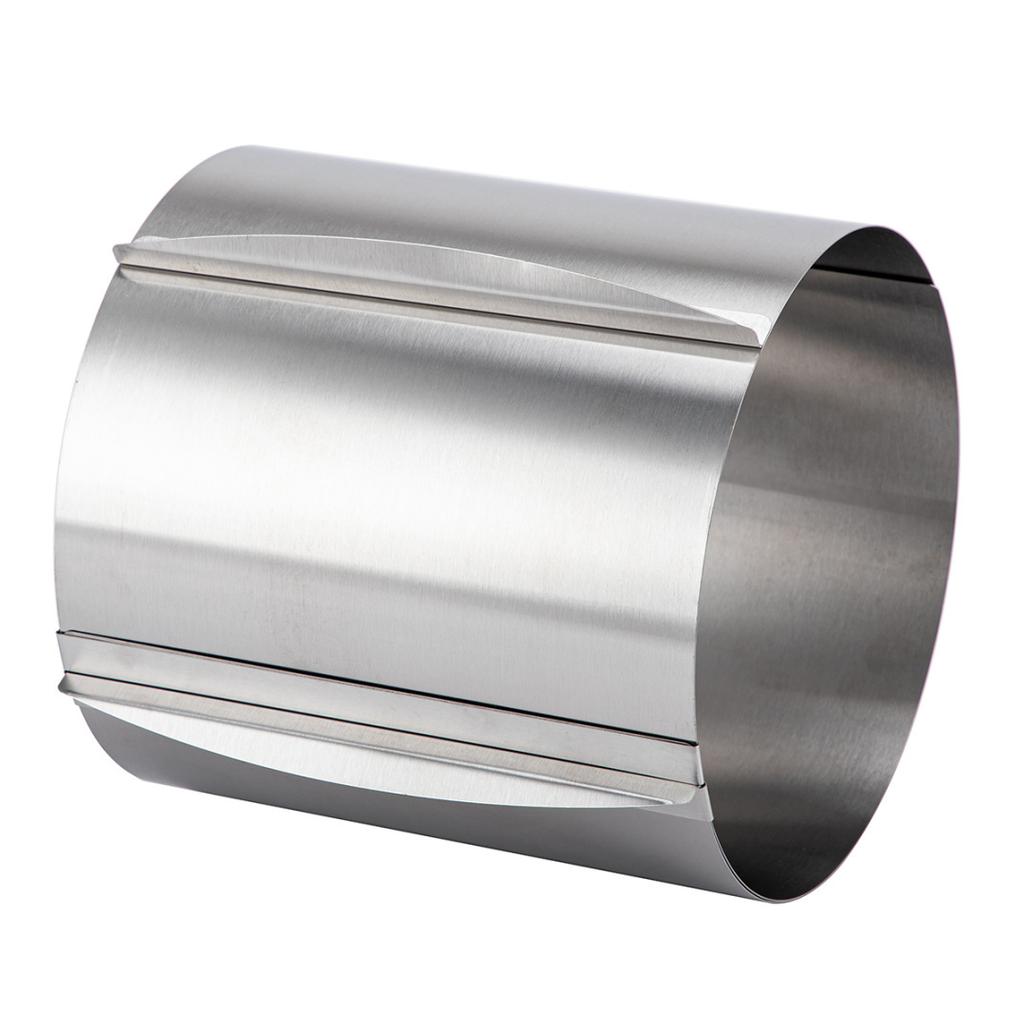 ADJUSTABLE CAKE TIN 20cm RIM FOR CAKES E-8110