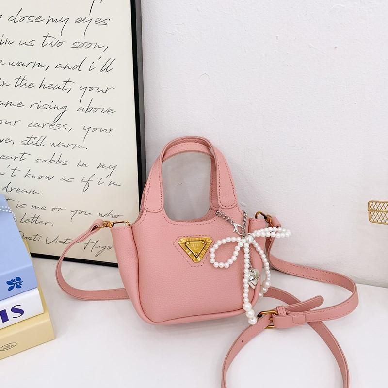 Детская мультяшная сумка через плечо Diamond, ручная, милая, легкая, сумка-ведро