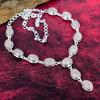 Rose Quartz Handmade Latest Design Jewelry Necklace, 925 Solid Sterling Silver Gemstone Necklace, Gift For Mother