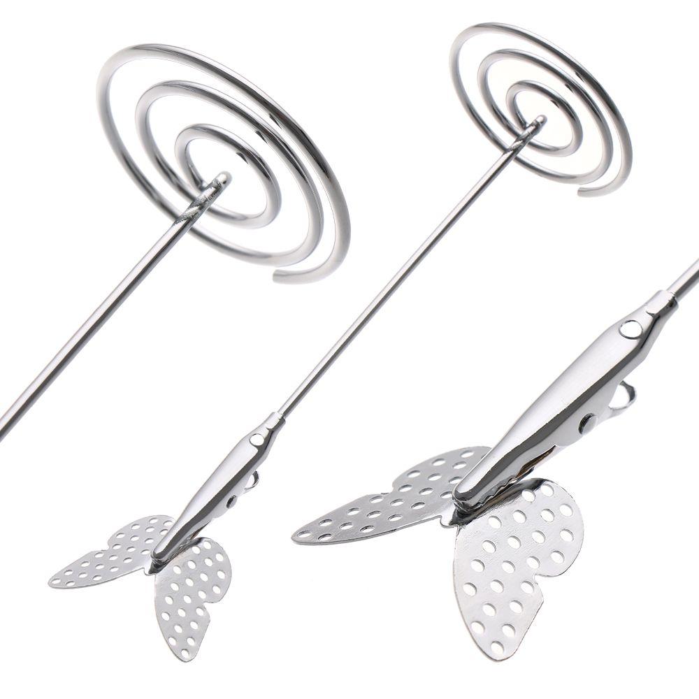 Supplies Desktop Decoration Paper Clamp Butterfly Shape Photos Clips Place Card Clamps Stand