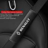 Hub Caps 2Pcs Car Seat Belt Shoulder Covers Carbon Fiber Safety Belt For Renault Megane 2 3 Twingo Clio Talisman Captur Sandero 