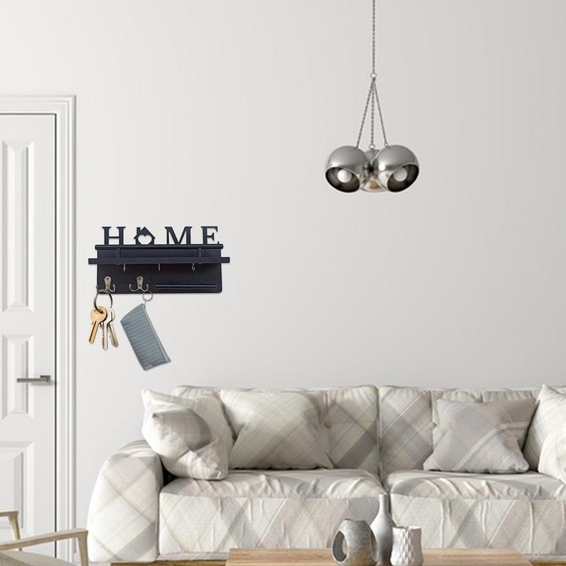 Держатель для ключей настенный держатель для ключей деревенская вешалка для ключей органайзер для ключей настенный держатель для ключей для гостиной фермерский дом ванная комната