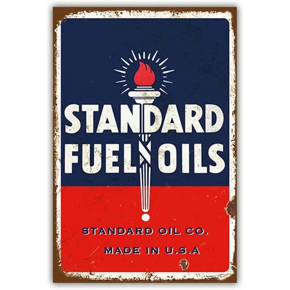 Винтажные металлические жестяные таблички Gulf Esso Agip Texaco Sinclair Mobile Табличка для мужской пещеры Моторное масло Гаражные наклейки на стену Газовый декор Табличка