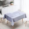 Зимняя снежная скатерть, красивая, необрастающая, водонепроницаемая, прямоугольная, кухонный стол, украшение для дома