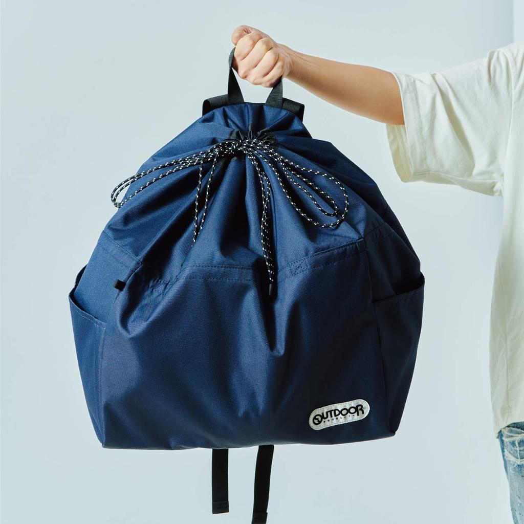 Эко-сумка для рюкзака, совместимая с зарегистрированными корзинами 2WAY, легкая корзина большой емкости, антибактериальная, темно-синяя [Товары для активного отдыха]