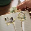 1 Piece Aesthetic Retro Chinese Bookmark Exquisite Metal Butterfly Boomark for Books Vintage Book Tab Student Teacher Gift