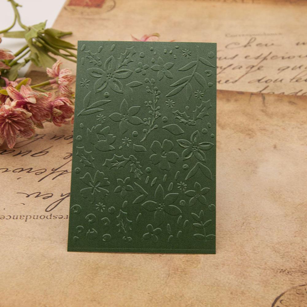 Цветочная лоза Пластиковые папки для тиснения Шаблоны Штампы Трафарет Лист Снежинка Пузырь Точка Рамка