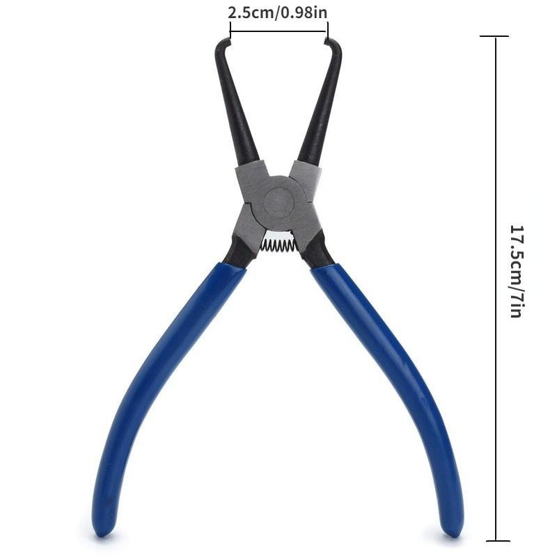 7-дюймовый инструмент для ремонта бензозажимов, быстросъемные плоскогубцы, многофункциональные портативные топливопроводы из углеродистой стали